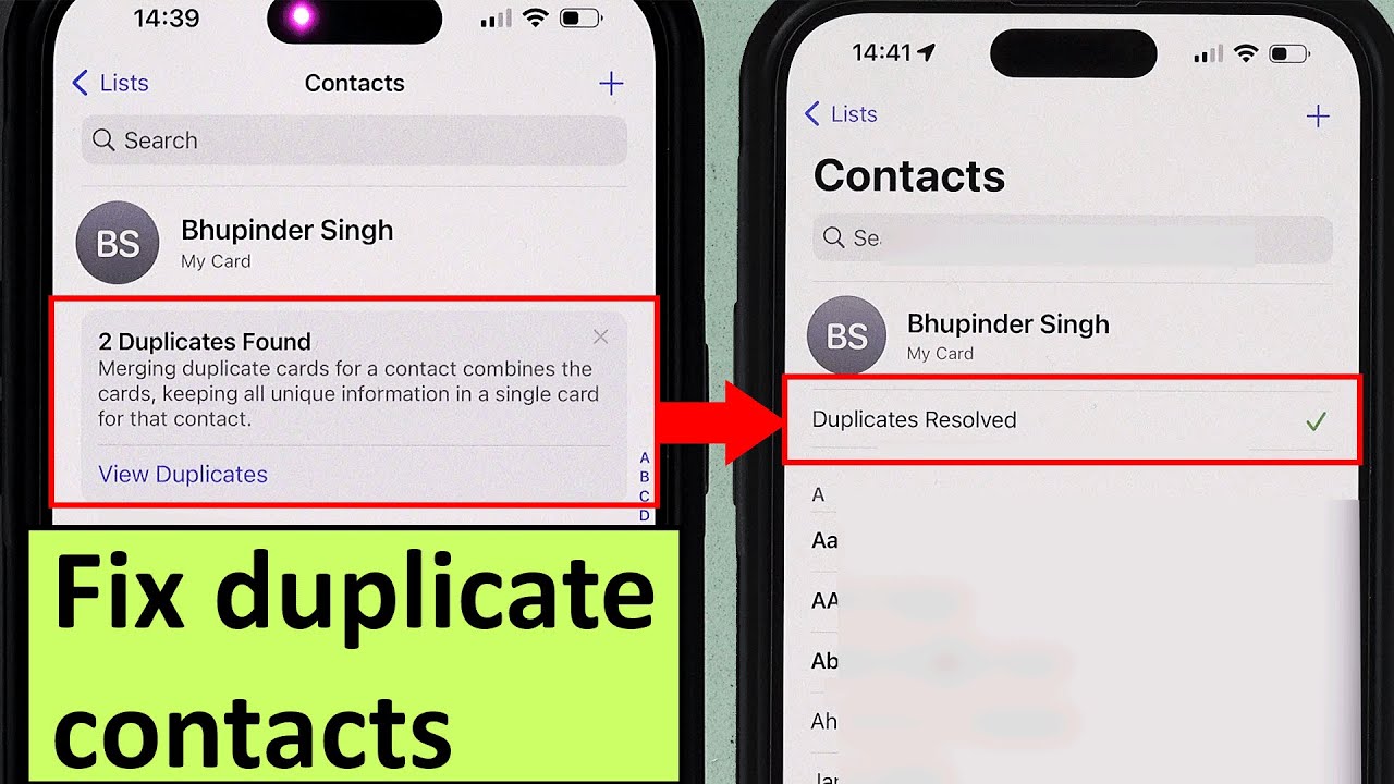 How to Merge Contacts on iPhone