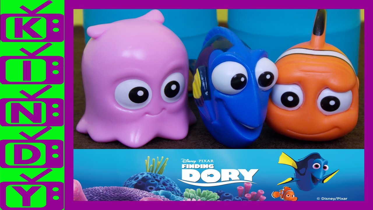 Finding Dory Mashems. Finding Dory Blind Bags. Dory, Pearl, Marlin and more.