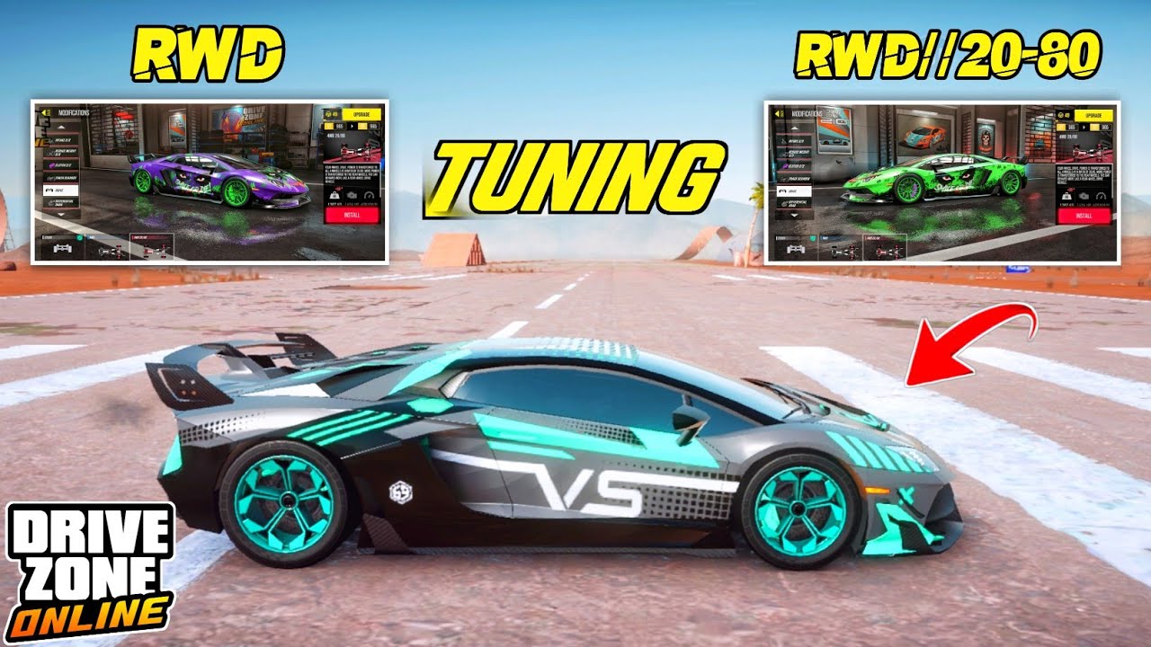 Drive zone online : Best Tuning For Corsa 🔥( AVENTADOR ) Drag Race & Long Race ⚠️ Drive Zone Online