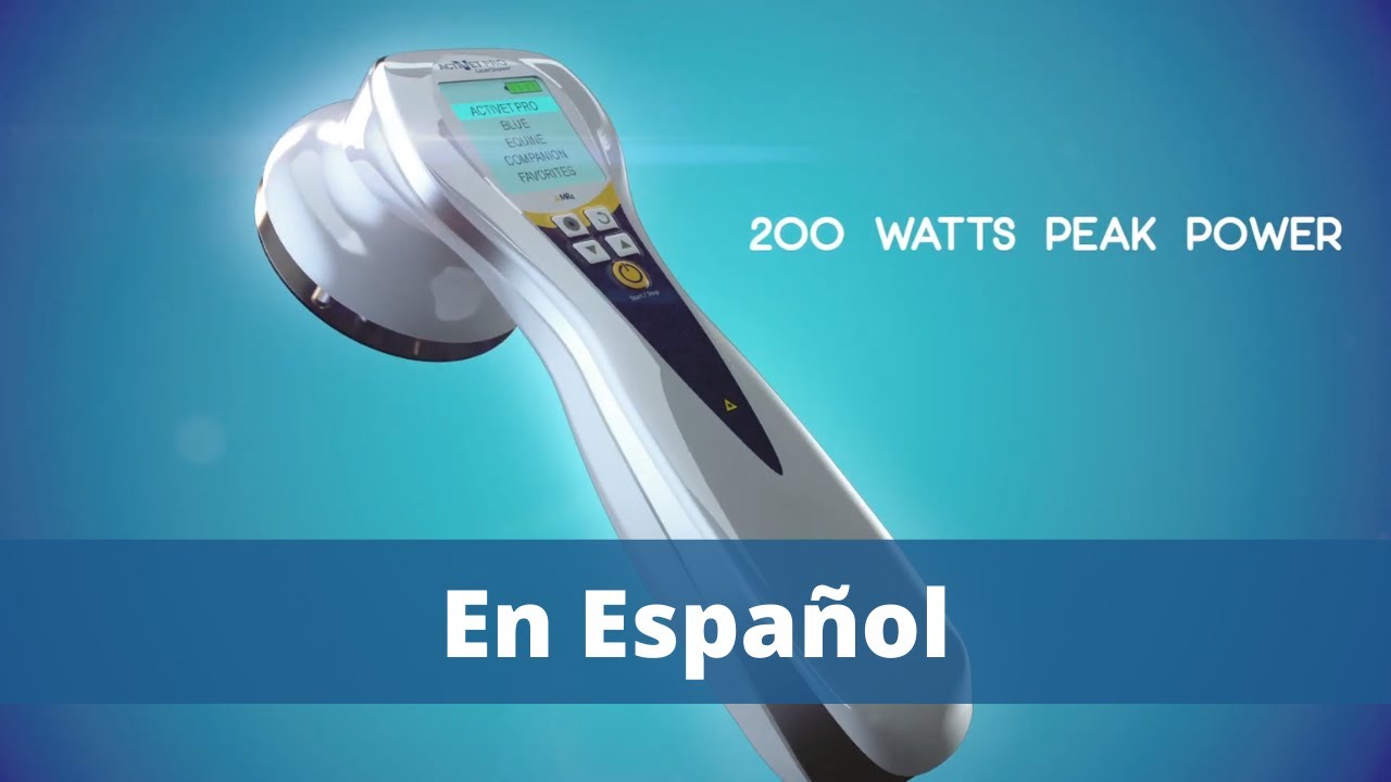 Technología del ACTIVet PRO LaserShower