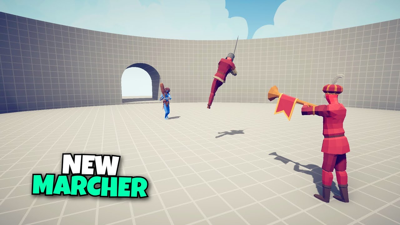NEW MARCHER VS EVERY UNITS - Totally Accurate Battle Simulator
