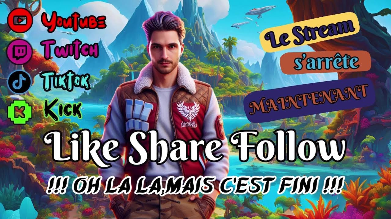 [🔴Live FORTNITE] On essaye de jouer Chill