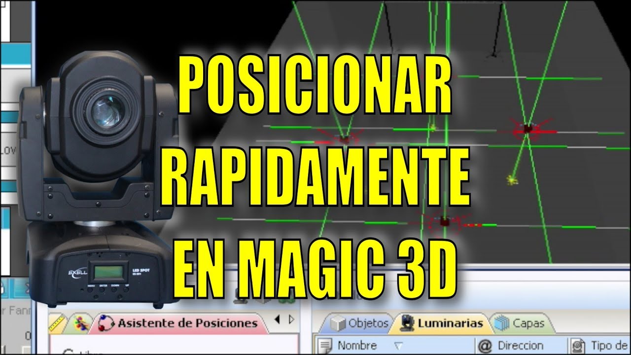 Posicionar Equipos Rápidamente en Magic 3D / Exell EX-201 Library Review