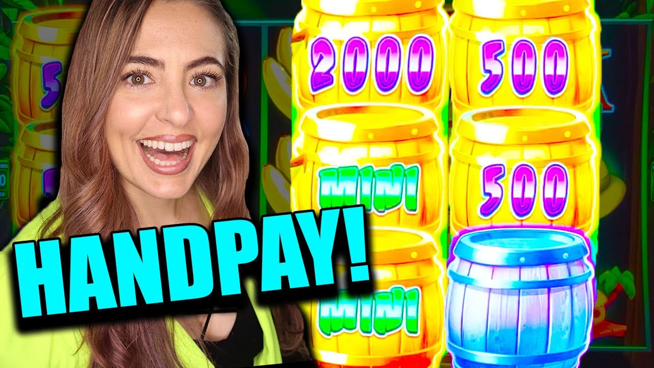 JACKPOT HANDPAY on That's Bananas High Limit Slot Machine in Vegas