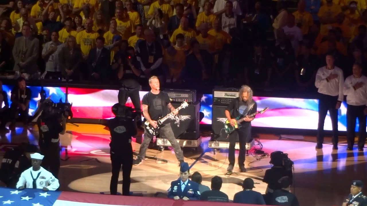 Metallica - Golden State Warriors National Anthem