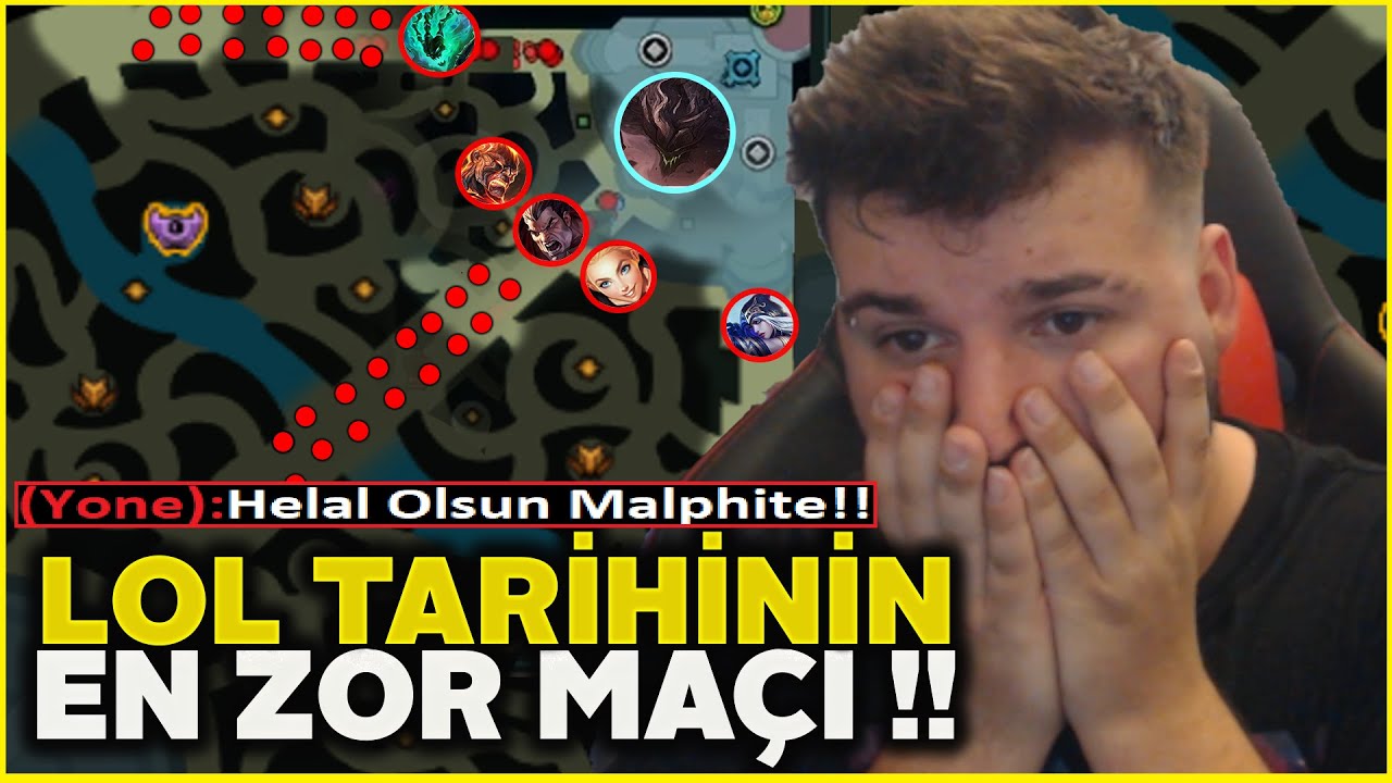 Hayatım Boyunca Oynadığım En Zor Maç !! İzlerken Dişlerinizi Sıkacaksınız !! Malphite Orman