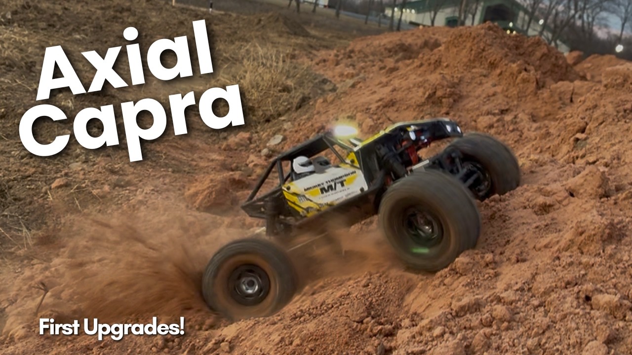 Axial Capra Upgrades - Gears, Portal Covers, and Hub Weights