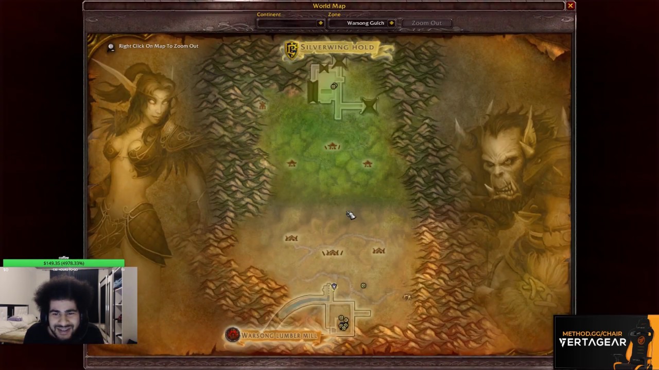 Warsong Gulch (WSG) All Star | Ziqo  vs Esfand | WoW Classic