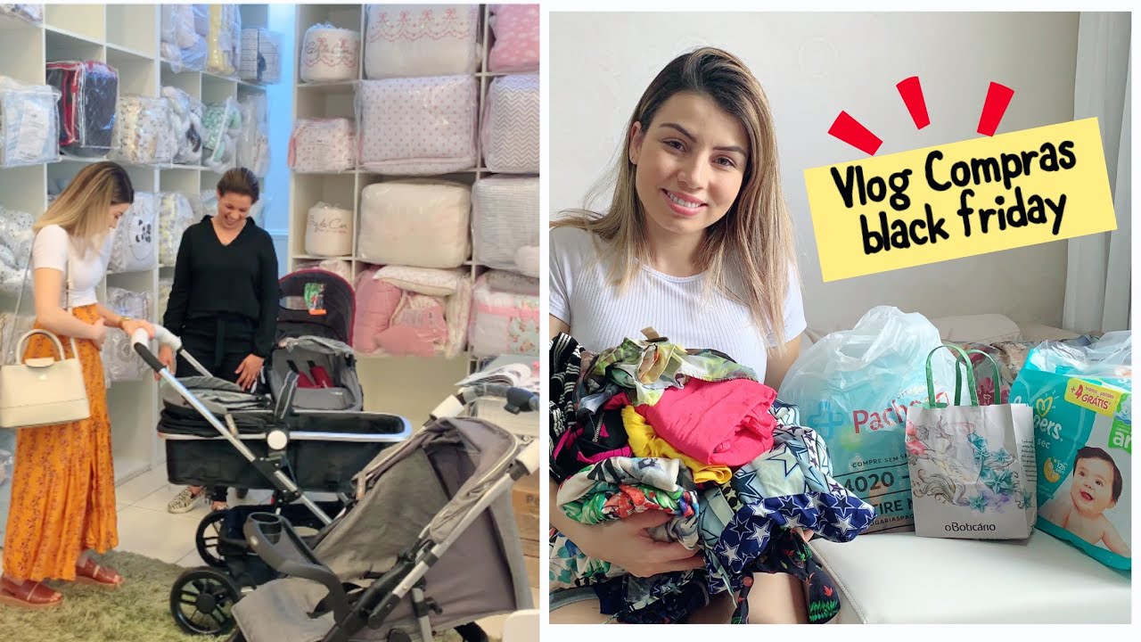 VLOG OLHANDO ENXOVAL BEBÊ, COMPRAS BLACK FRIDAY, VOLTEI PRA ACADEMIA| PALOMA SOARES
