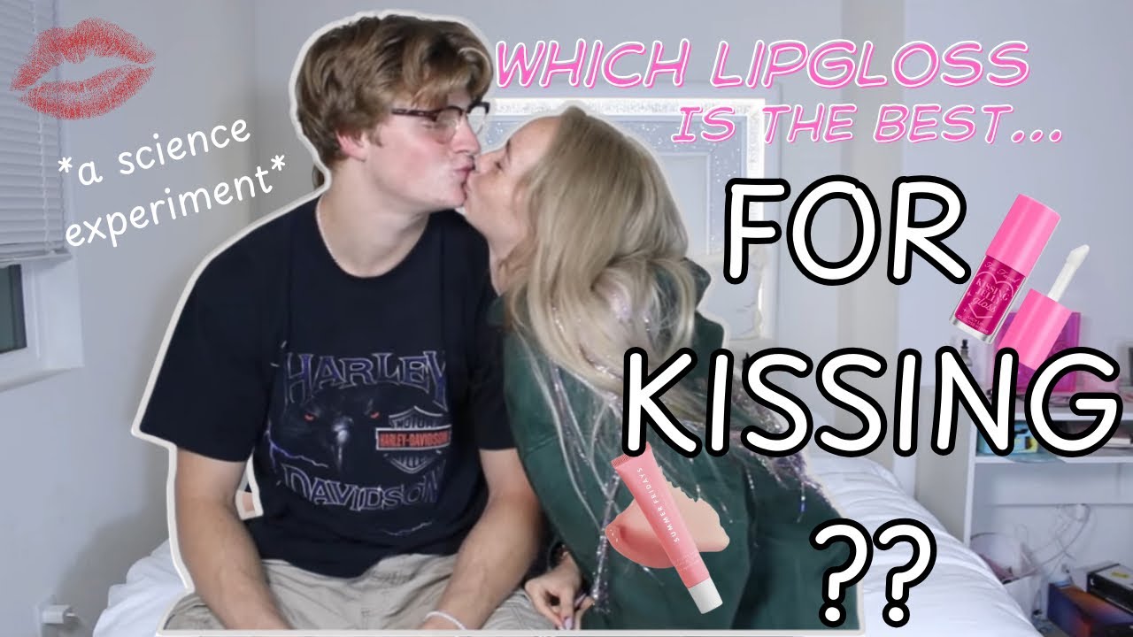 The ULTIMATE Lip Gloss Kiss Test…(boyfriend tested)