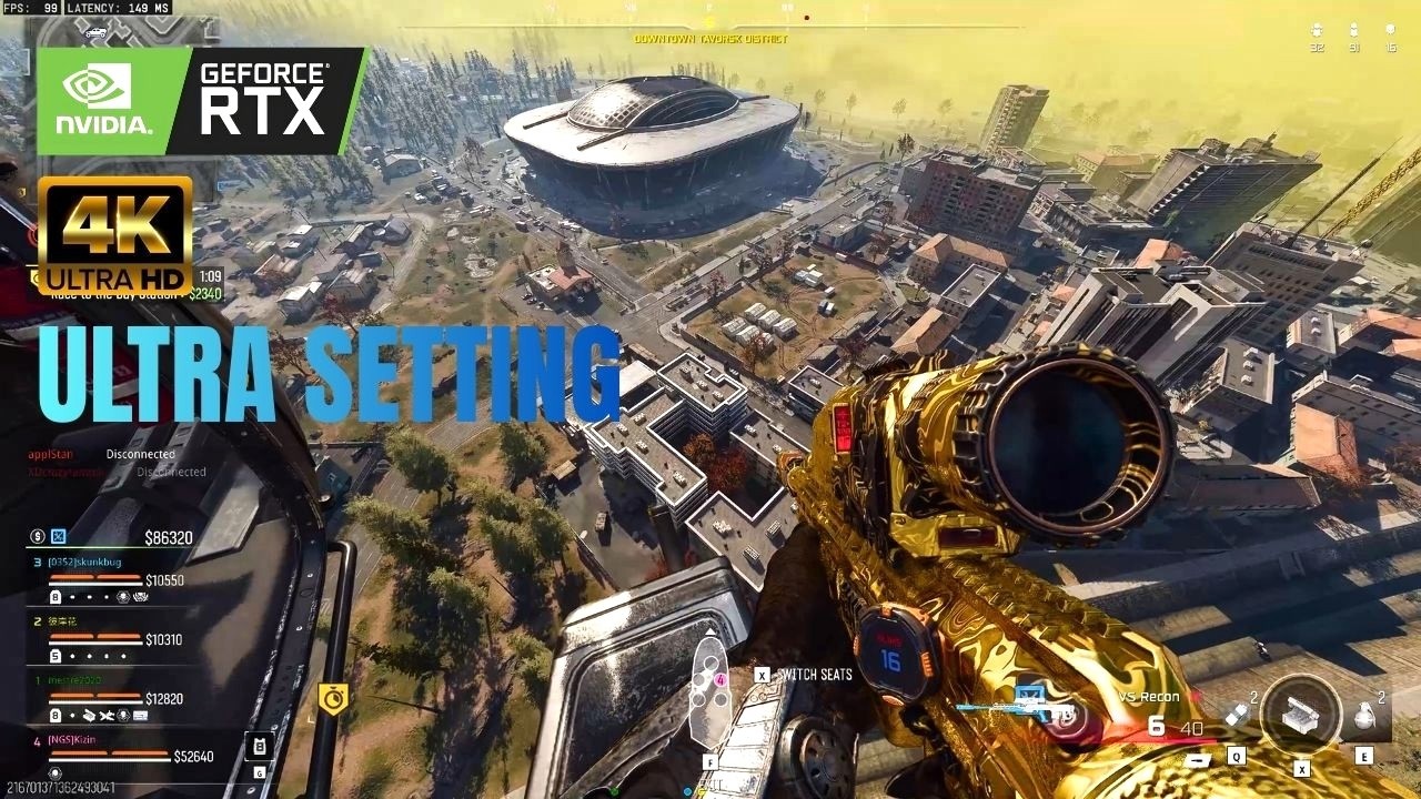 Warzone in 4K Ultra is a DIFFERENT Game