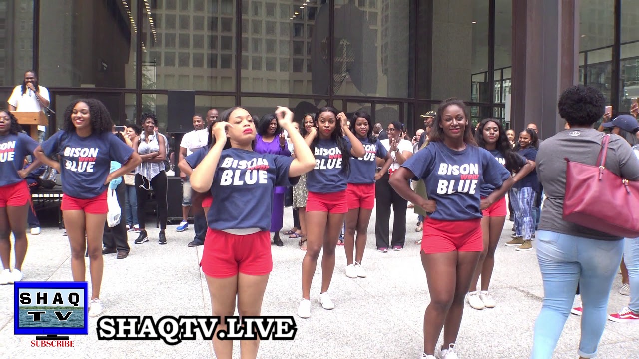 Hampton cheer team VS. Howard cheer team | 2019 Cheerleading Battle.