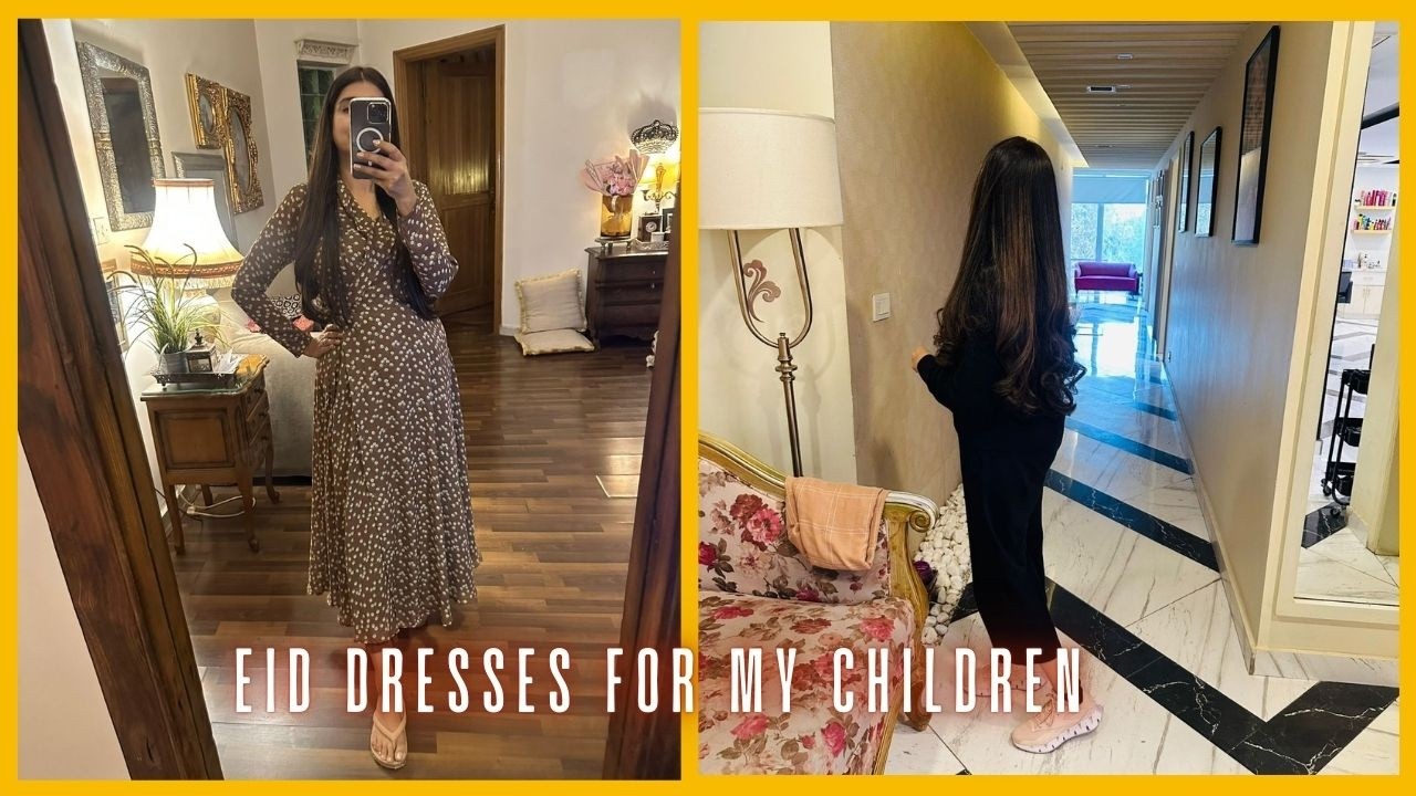 Eid Dresses for my Children ♥️ My Parlour Neem Tree F7