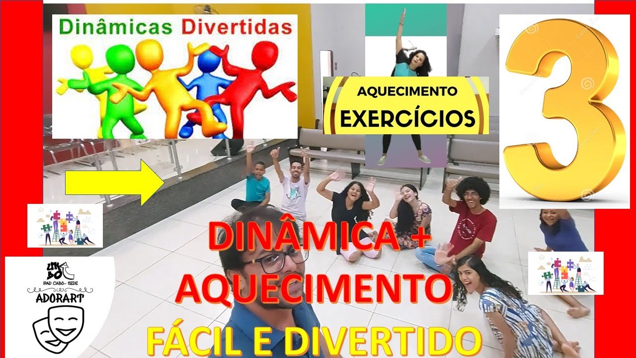 Dinâmicas de Teatro / Exercícios de Teatro / Jogos Teatrais - Parte 3 - Com Dir. Júlio Galvão