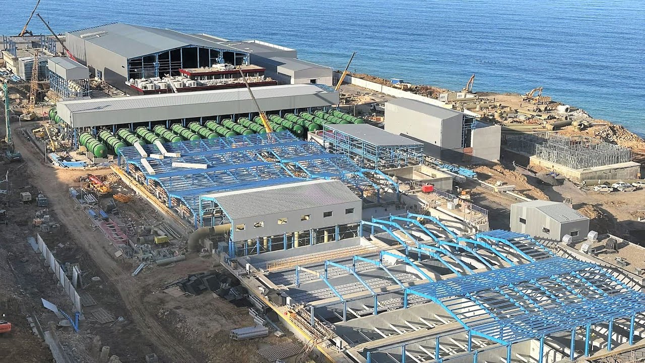 تابعو آخر أشغال محطة تحلية مياه البحر ببلدية توجة ولاية بجاية TOUJA DESSALINATION PLANT BEJAIA
