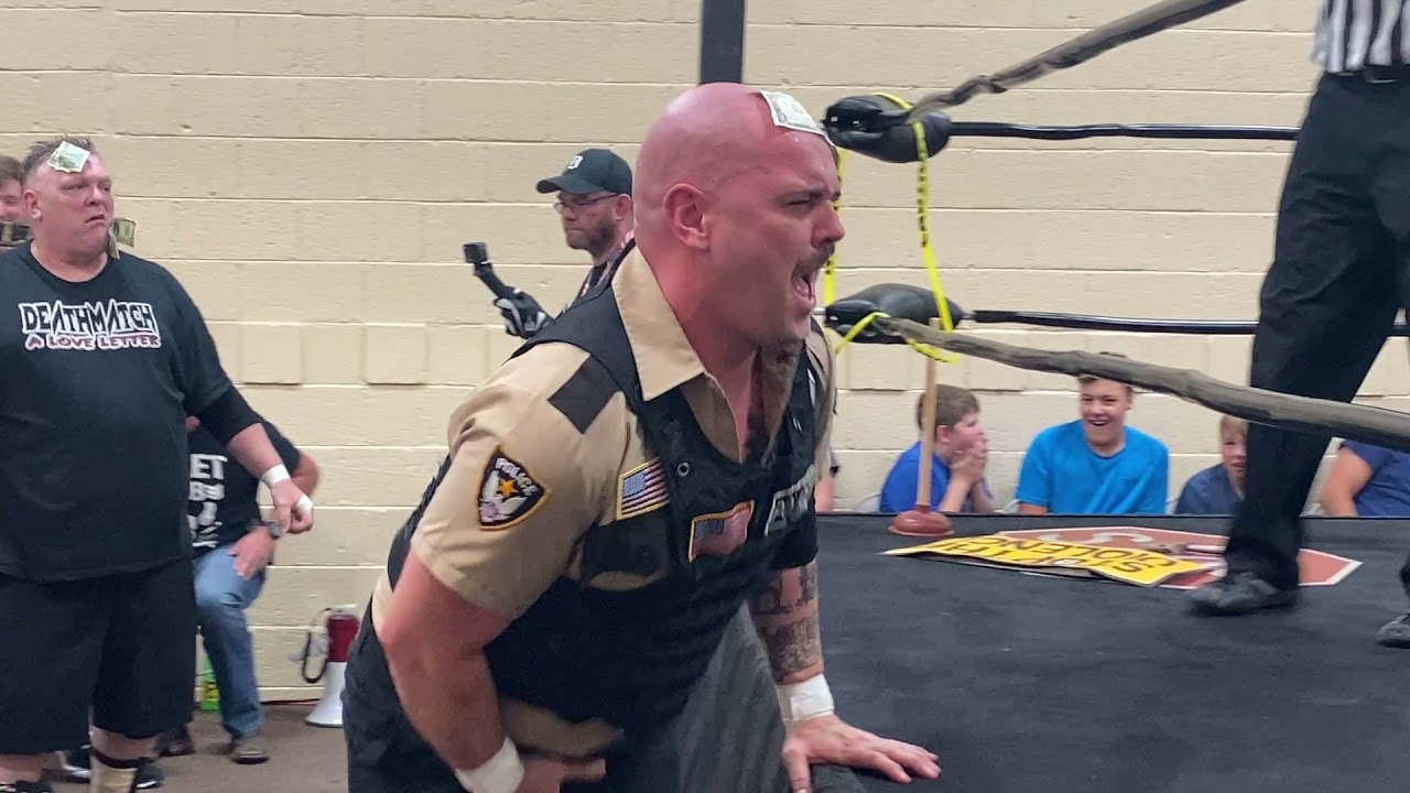 Hardcore Tag Team: Police Department( Rod Street and Mike Honco) vs Mad Man Pondo and Dollar