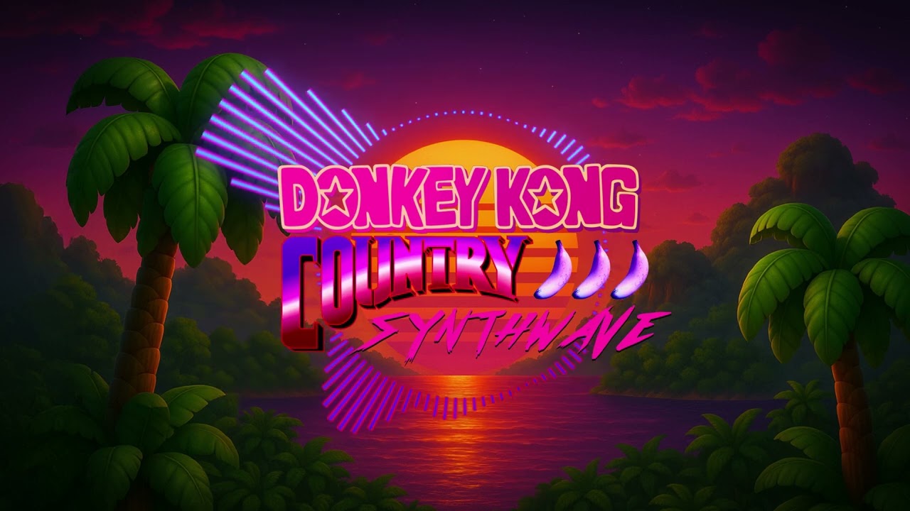 Donkey Kong Country | Complete Synthwave Soundtrack Remix