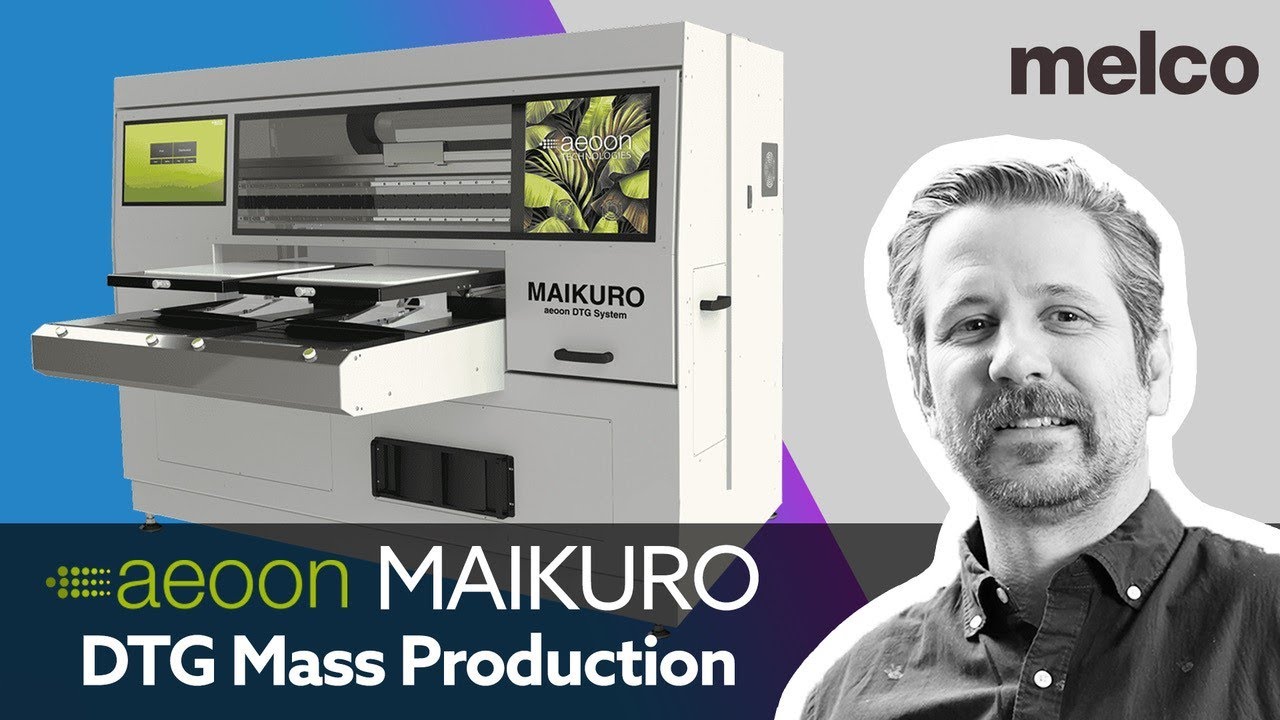 Aeoon Maikuro DTG/DTF Printer - FIRST LOOK!