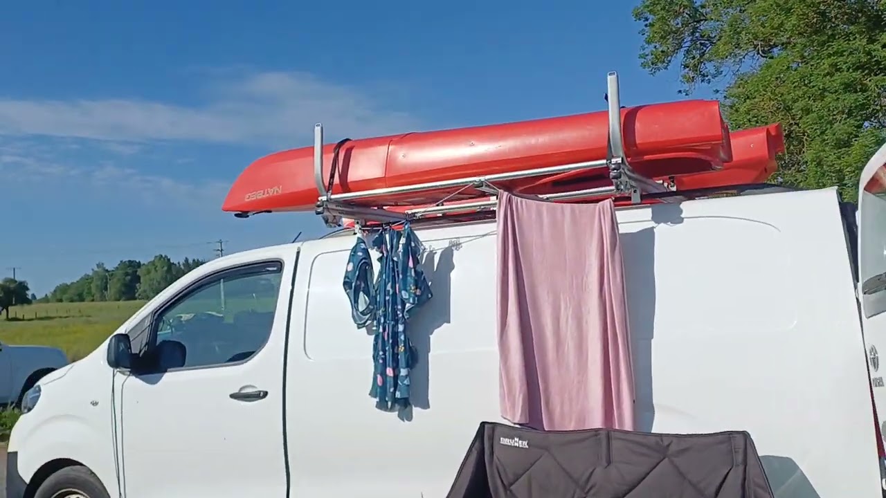 Campen am Rhein-Marne-Kanal mit Minicamper Alldays