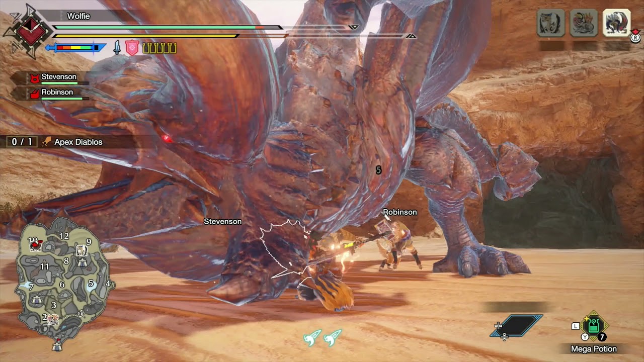 Monster Hunter Rise: Apex Diablos Hunt