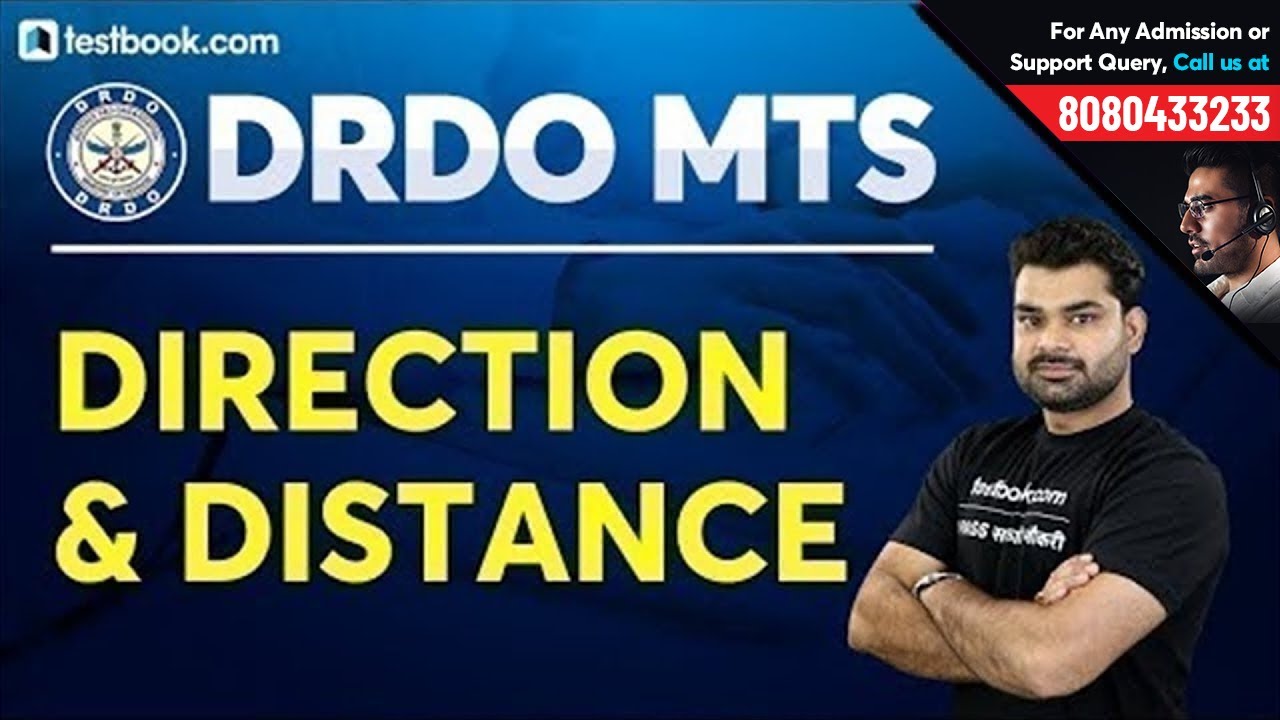 Direction and Distance Reasoning Questions | DRDO MTS 2020 Reasoning Ability Class by Abhinav Sir