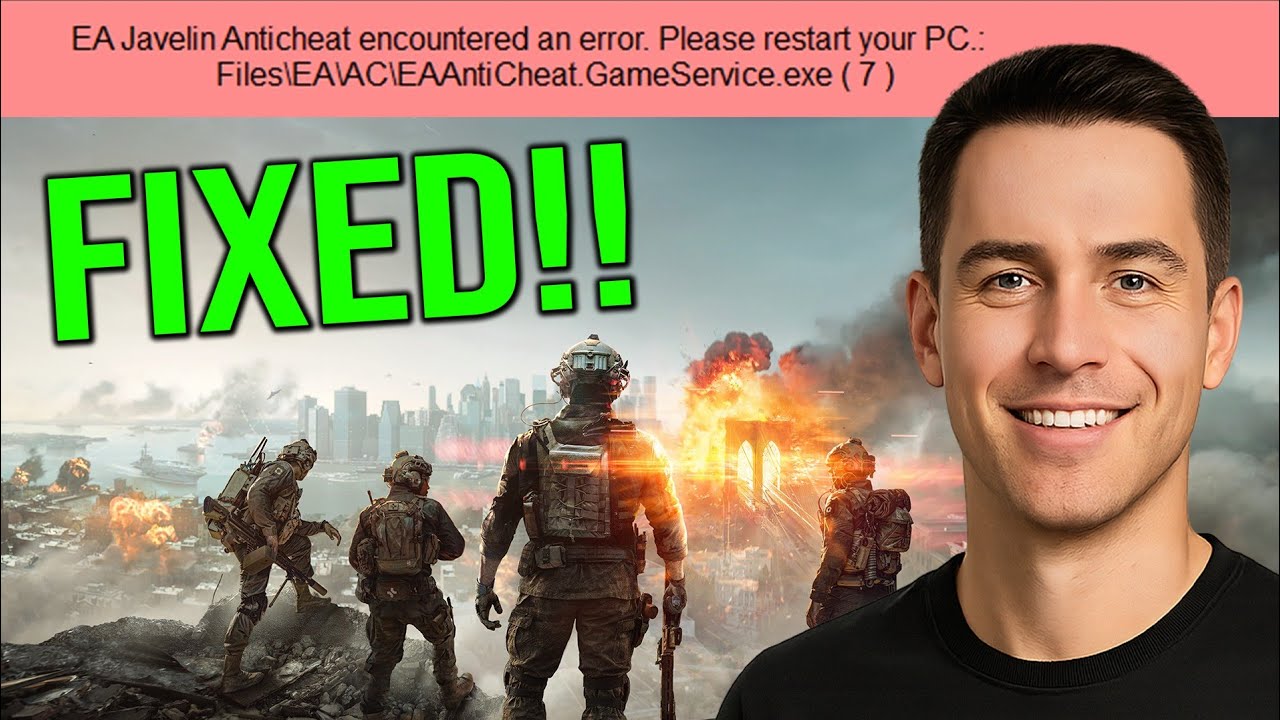 ИСПРАВЛЕНИЕ ошибок Battlefield REDSEC EA Javelin Anti-Cheat Обнаружена ошибка (7/43/9/2/1053/1058)