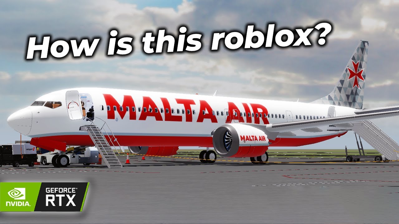 FLYING MALTA AIR ON ROBLOX?