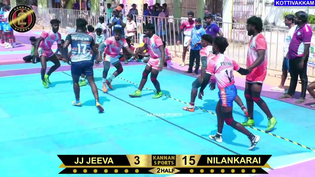 2ND RD||JJ JEEVA VS NILANKARAI ||@KOTTIVAKKAM (CHENNAI) KABADDI MATCH