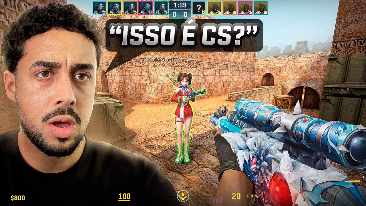 O COUNTER STRIKE MAIS ESTRANHO que você NUNCA viu
