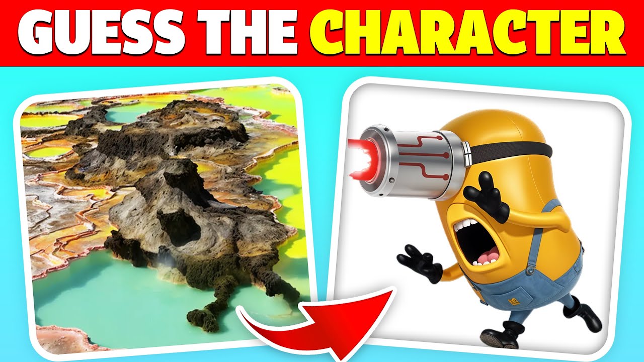 Guess the Despicable Me 4 Character || Squint your eyes | Mega Minions, Poppy, Baby Gru, Kevin