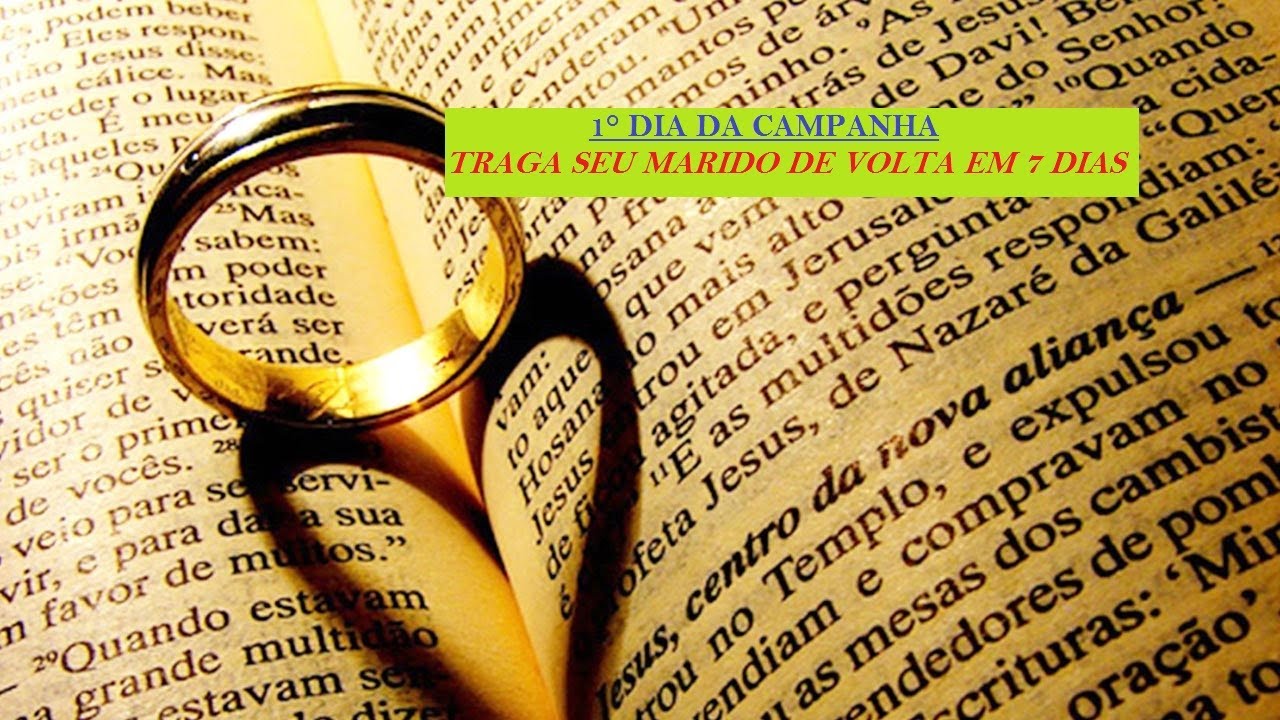 1 dia da campanha (seu marido de volta em 7 dias)