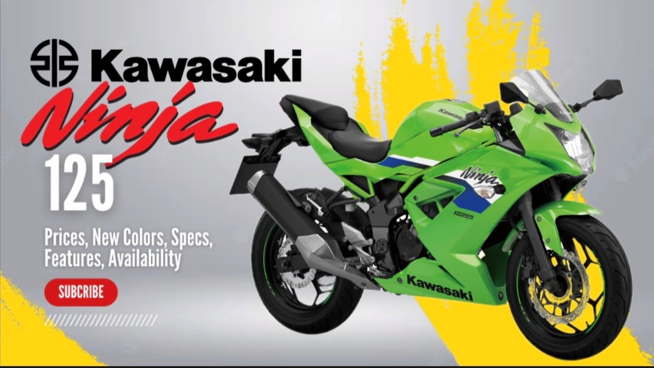 Kawasaki Ninja 125 2026 года: цена, новые цвета, характеристики, особенности, доступность