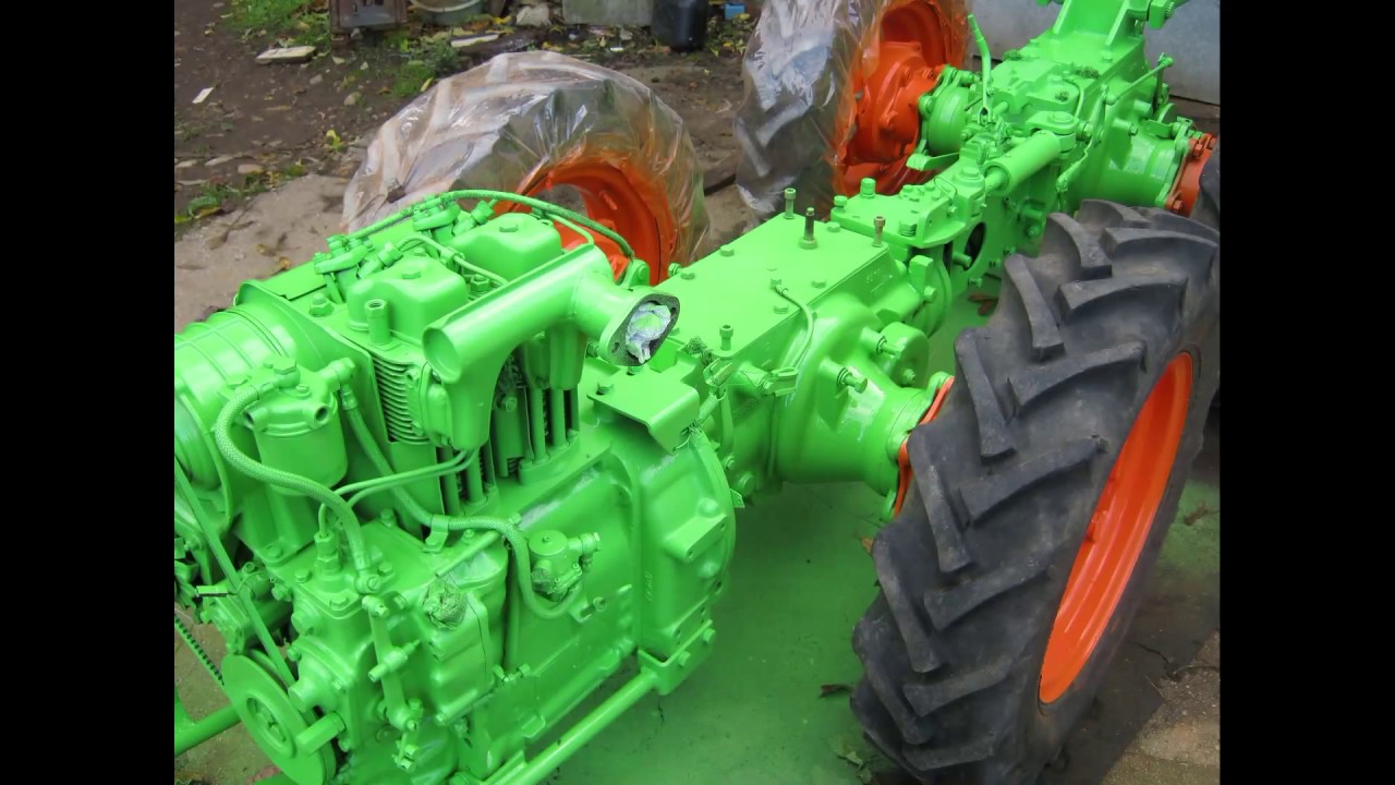 Restauración tractor Agria 9900N tractor frutero