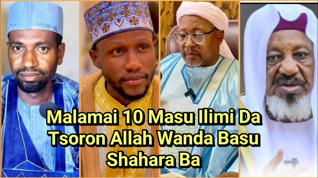 Malamai 10 Wanda Suke Kamanta Gaskiya Wadanda Ba kowane Ya Sansu ba, Na 2 Zai Baku Mamaki... 