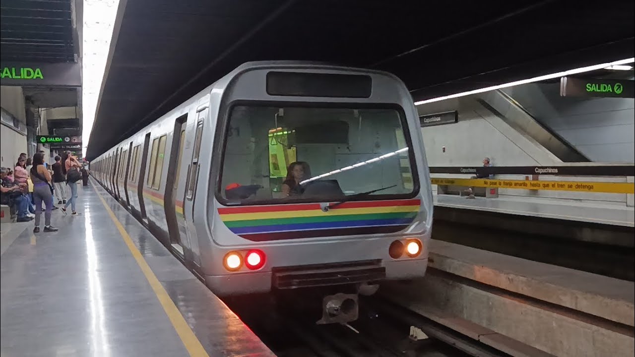 MCCS: Pequeña compilación Metro de Caracas L2 🟢#viralvideo #video 