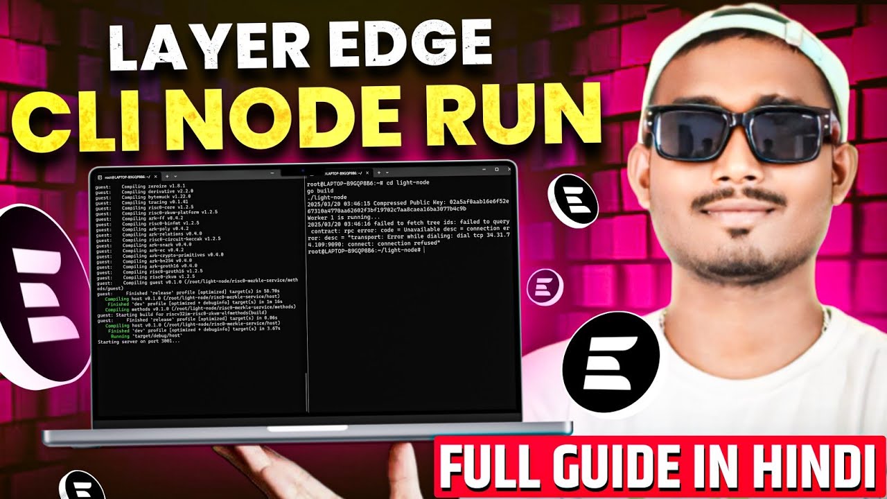 Over ❌️LayerEdge Airdrop CLI Node Run PC / Laptop | LayerEdge Node Run Guide Step-by-Step |