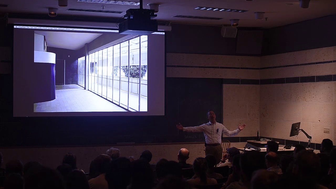 Goldsmith Lecture: Wilfried Wang, 
