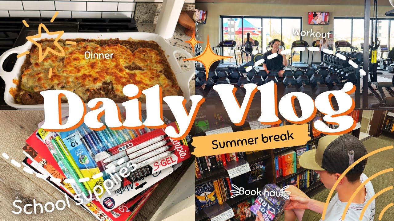 NEW✨DAY IN THE LIFE||SCHOOL SUPPLY HAUL+ HOMESCHOOL SCHEDULES||VLOG