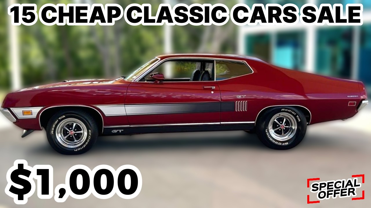 OMG! 15 Classic Cars for Sale CHEAP You WON'T Believe!!