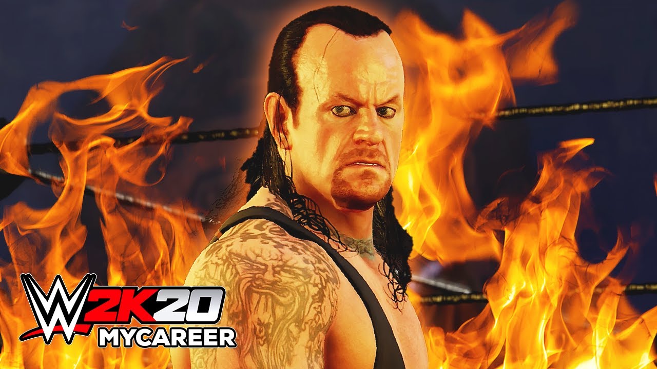 Fighting Undertaker In Hell... WWE 2K20 My Career Mode Part 11