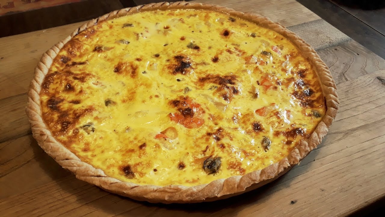 QUICHE DE LA MER FAÇON POPOTE