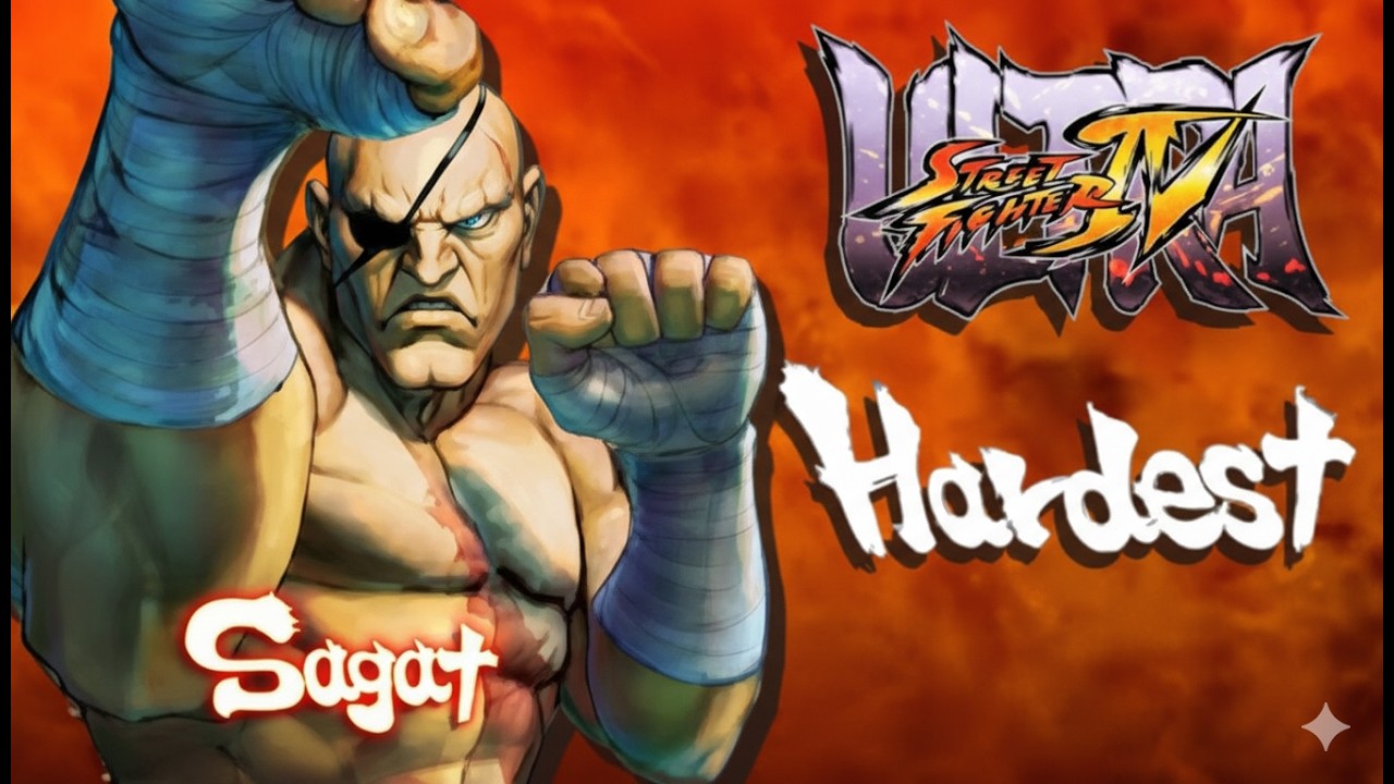 Ultra Street Fighter IV Sagat Arcade Mode HARDEST