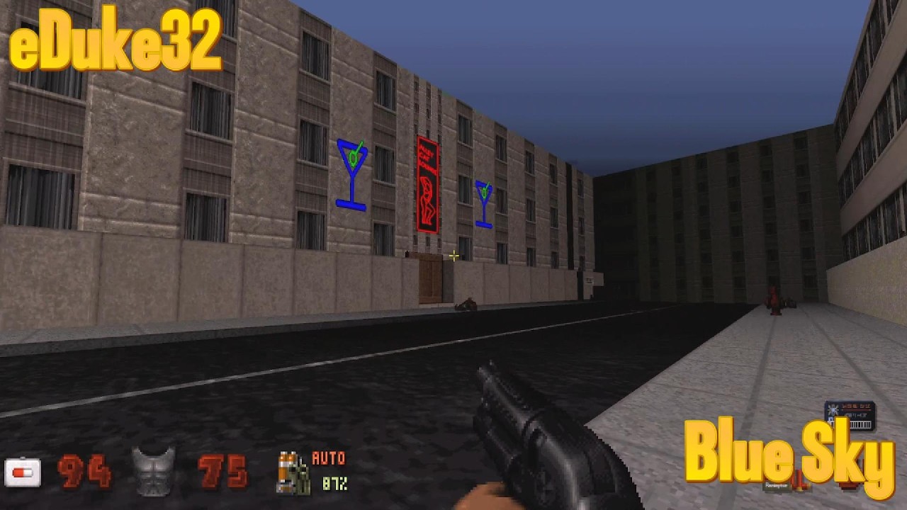 Duke Nukem 3D eDuke32- Blue Sky