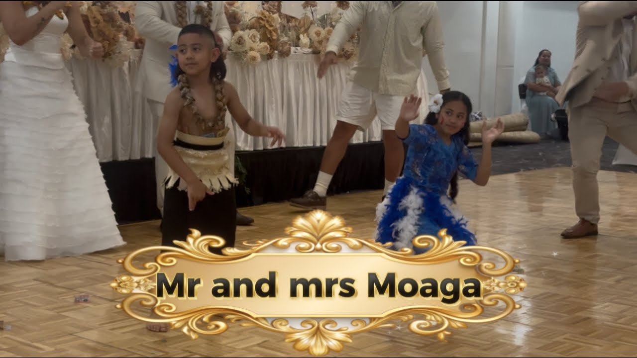 Tongan/Samoan wedding: Isla and Isaac dance performance for uncle Elijah’s Wedding #50