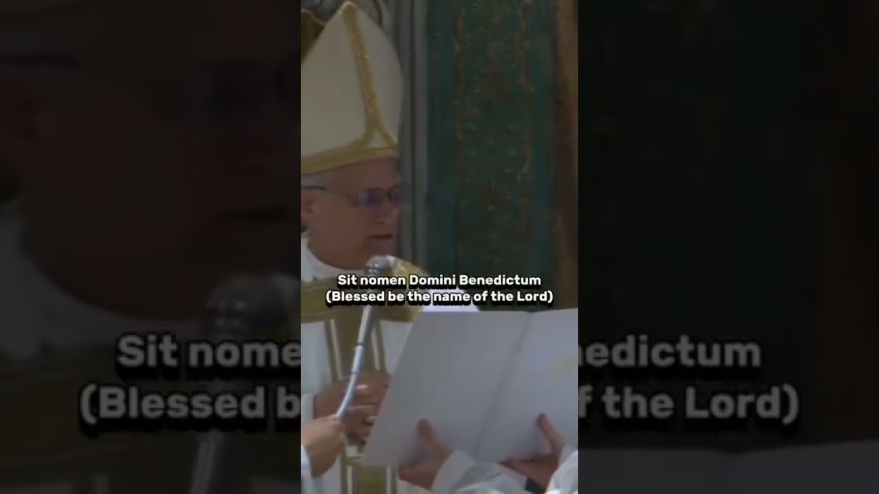 Pope Leo 14 Latin Mass Blessing | शेवटचा आशीर्वाद लॅटिन मिस | Rare Traditional Latin Rite