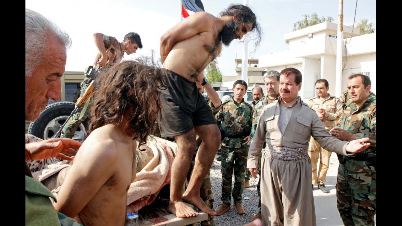 Hundreds of suspected Islamic State militants surrendered to Kurdish authorities last week - Kurdish