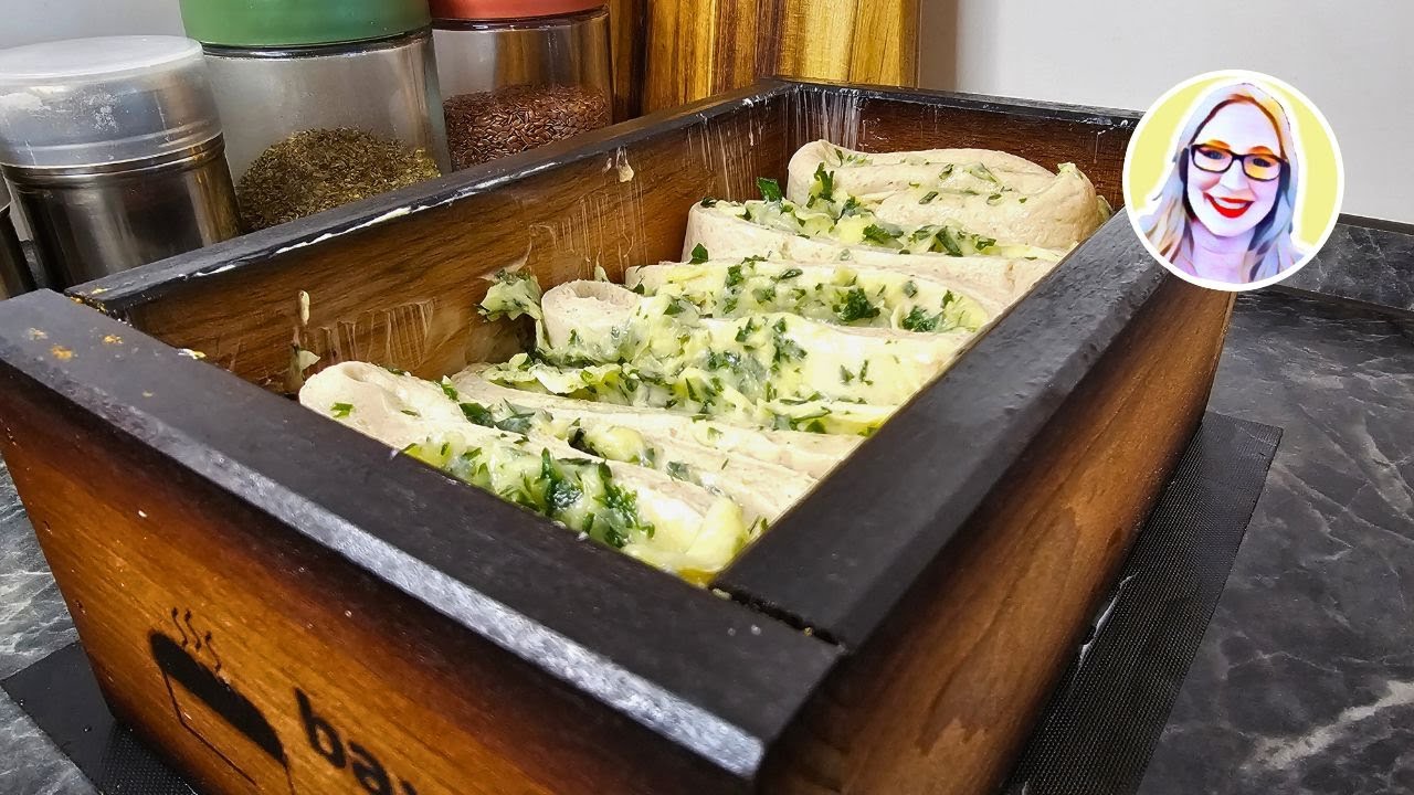 Kräuterfaltenbrot im Holzbackrahmen – Einfaches Rezept mit Siegfried & Hefewasser