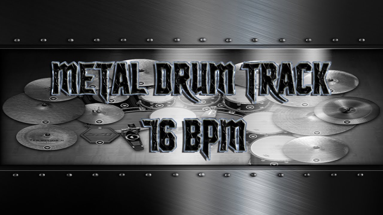 Slow Metal Drum Track 76 BPM | Preset 3.0 (HQ,HD)