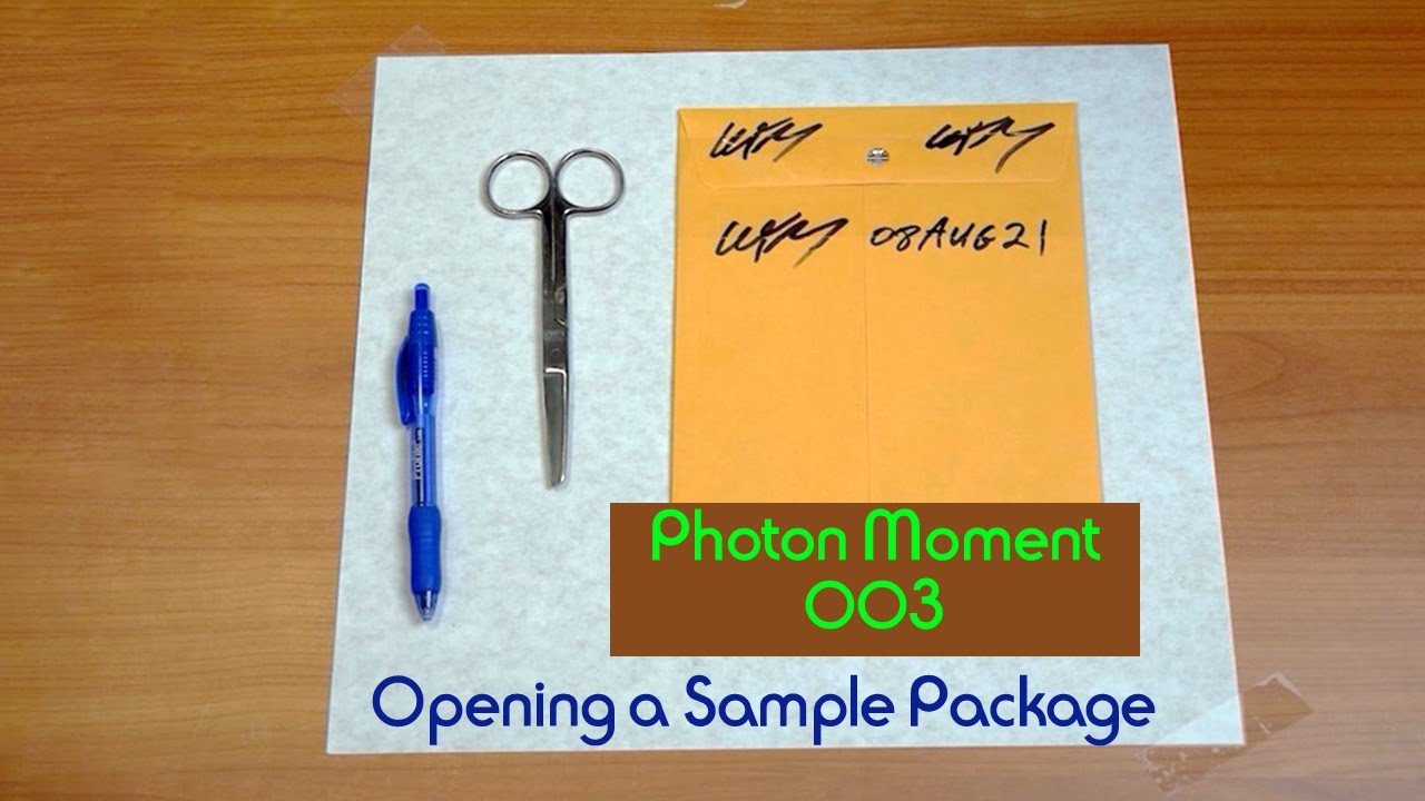 PM-003: Opening a Sample Package & Removing Contents