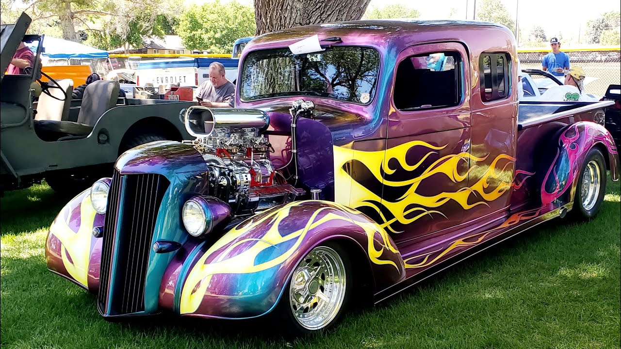 American Fork Steel Days Car Show 2022 - Over 2 hours of Classic Cars